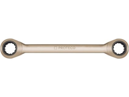 klíč ráčnový očkový 16 x 17 mm CrV 42.18-345-16X17