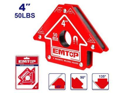 Magnetický svařovací úhelník 100mm