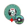 kotouč dia 125mm celist.seg. TURBO CHAMPION + kotouč 125mm zdarma 10.21-905