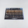 Dláta řezbářská 12ks, kožený obal XT790400