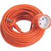 Prodlužovací kabel oranžový 20m 1 zásuvka