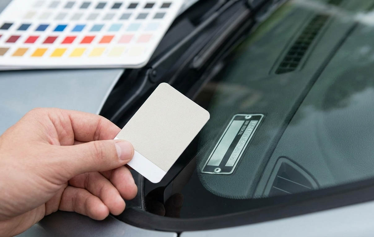 Jak zjistit barvu auta podle VIN a kód barvy laku