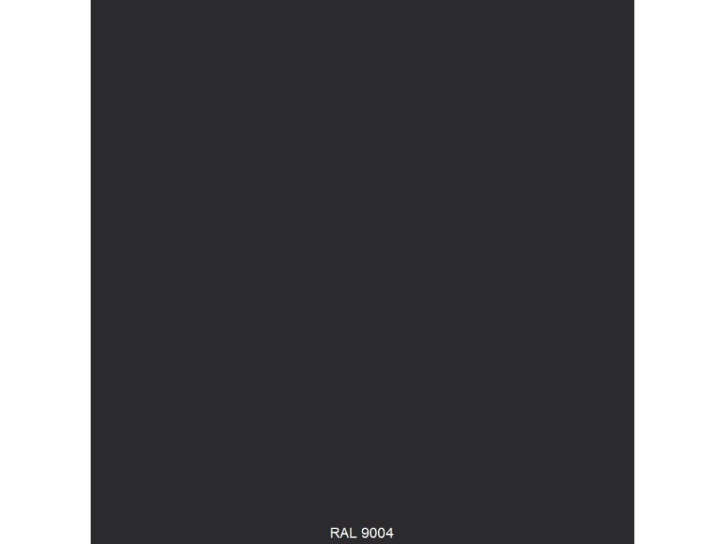 TELPUR T300 RAL 9004 Signální černá matná polyuretanová dvousložková vrchní barva