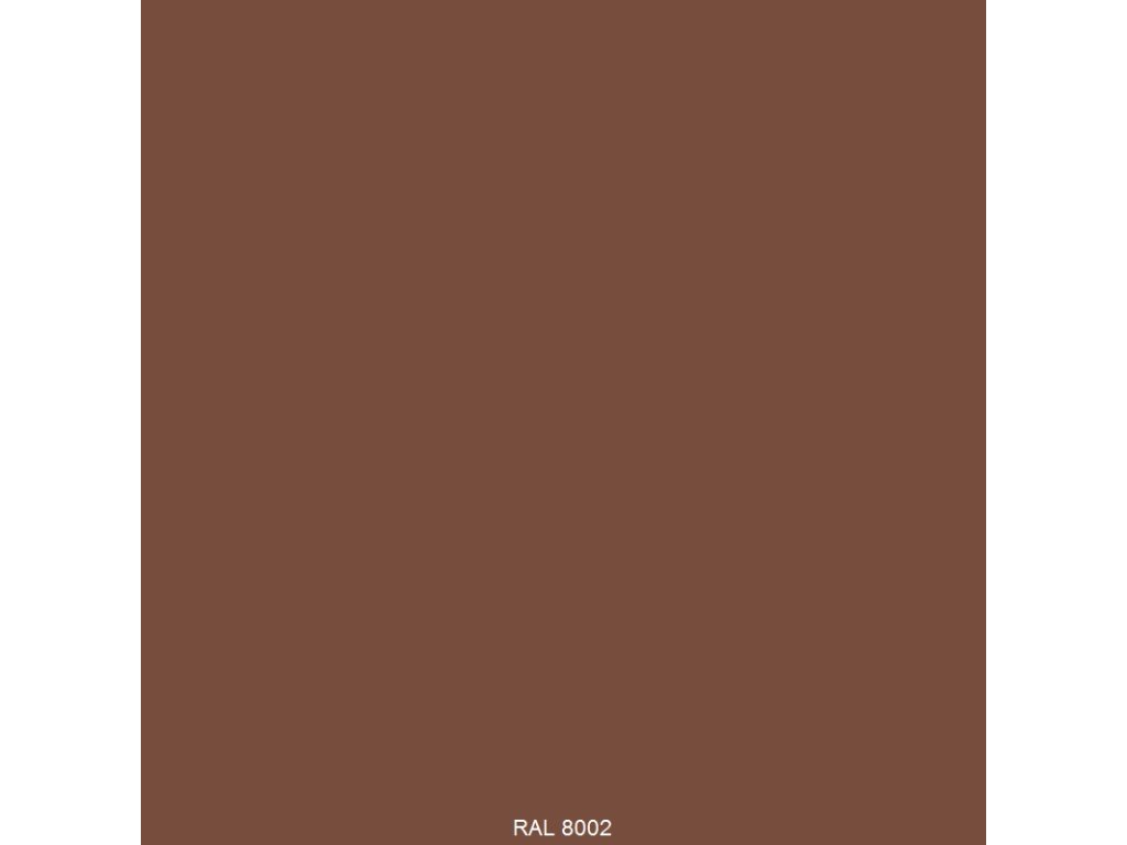 TELKYD T300 lesklý vrchní syntetický email odstín RAL 8002 Signální hnědá