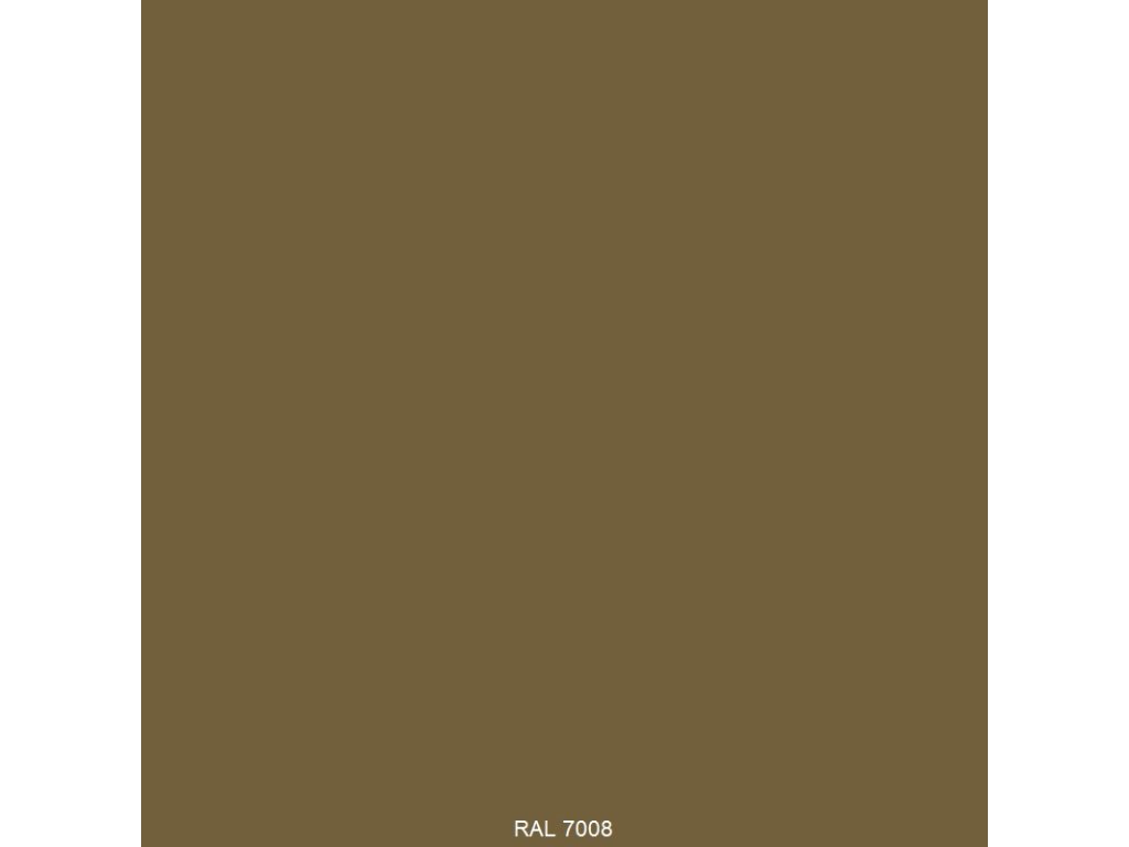 TELKYD T300 matný vrchní syntetický email odstín RAL 7008 Šedá khaki