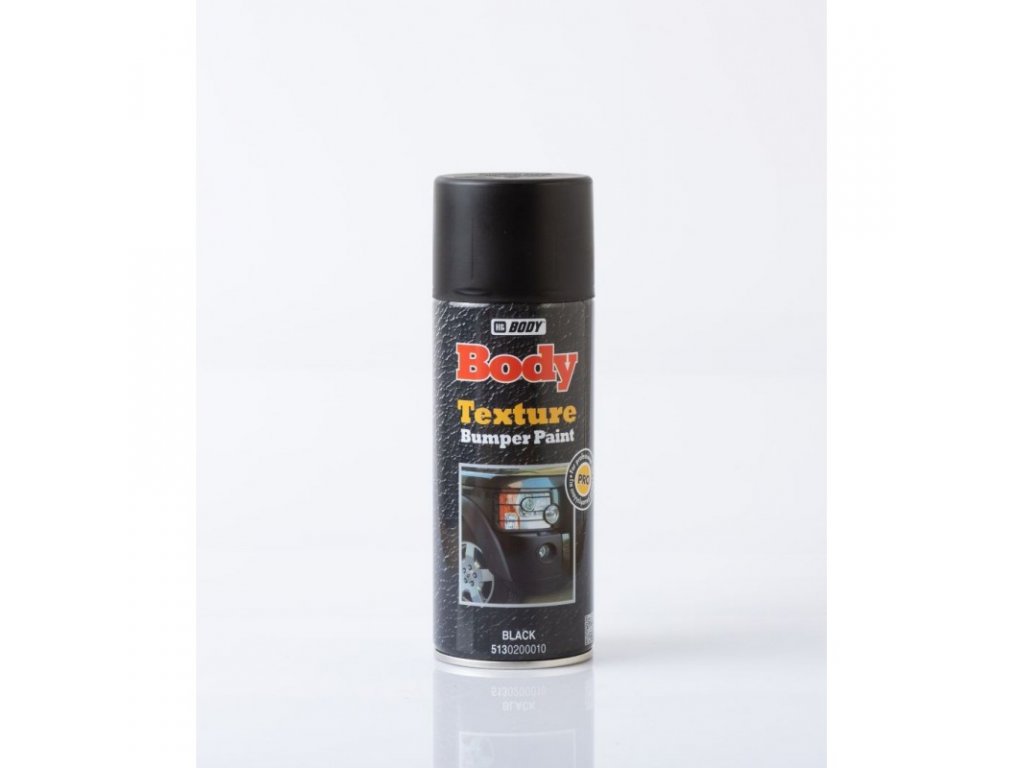 BODY černý sprej na plasty strukturovaný 400 ml