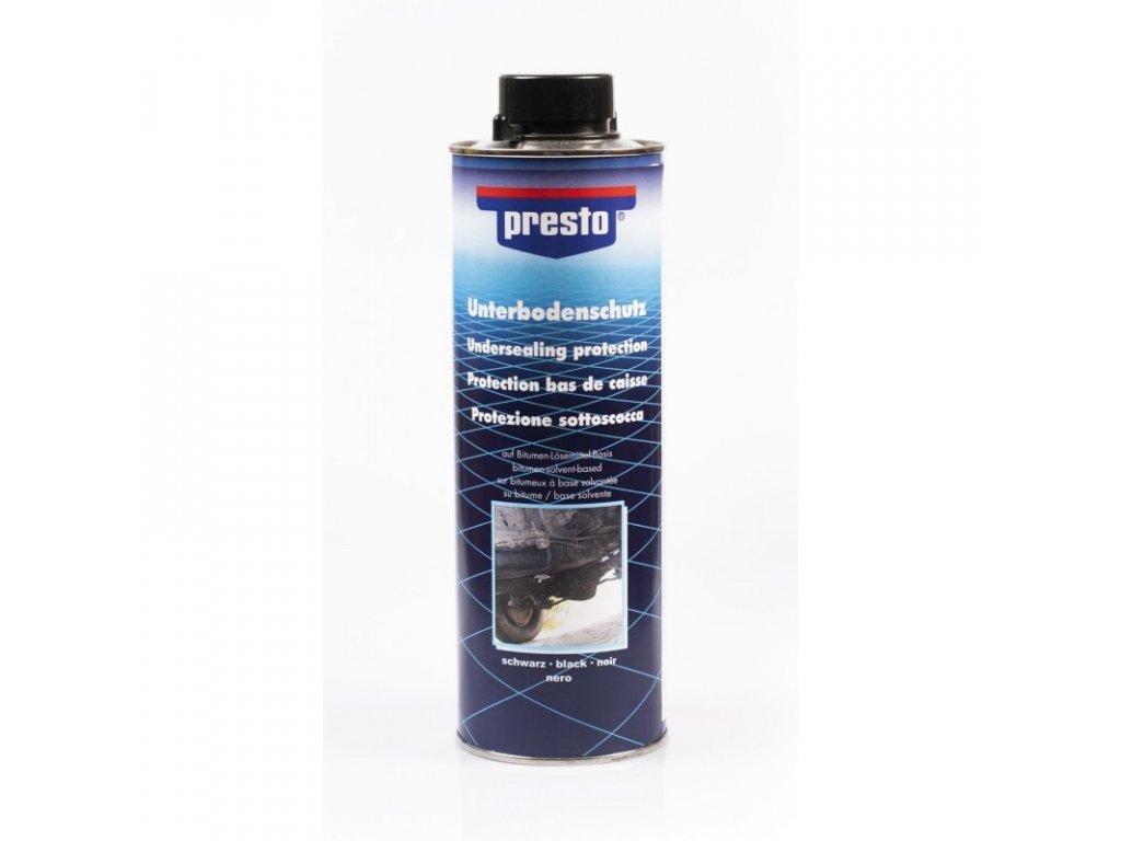 Presto Underbody protection bitumen spray black 306017 3 X 500ml