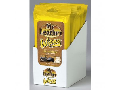 FORMULA 1 Mr. Leather Wipes ubrousky k čištění kůže