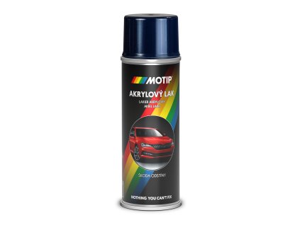 MoTip sprej akrylátový autolak ŠKODA 4711 modrá pacific 200 ml