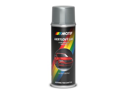 MoTip sprej akrylátový autolak ŠKODA 9151 šedá stone metalíza 200 ml