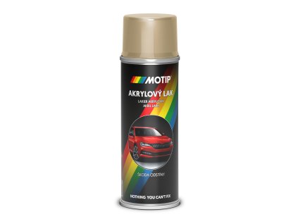 MoTip sprej akrylátový autolak ŠKODA 9201 béžová Sahara metalíza 200 ml