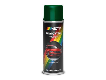 MoTip sprej akrylátový autolak ŠKODA 9570 zelená Natur metalíza 200 ml