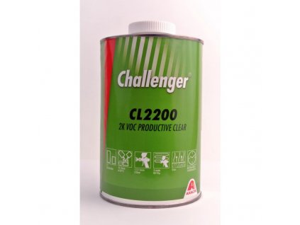 CHALLENGER 2200 lesklý akrylový bezbarvý lak 1 litr