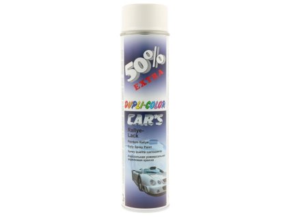 DUPLI-COLOR CAR'S bílý sprej matný matná bílá barva ve spreji 600 ml