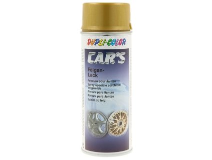 DUPLI-COLOR CAR'S zlatá barva na disky ve spreji 400 ml