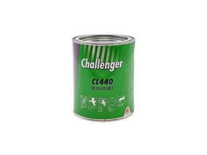 CHALLENGER 440 akrylový základový plnič šedý 1 litr