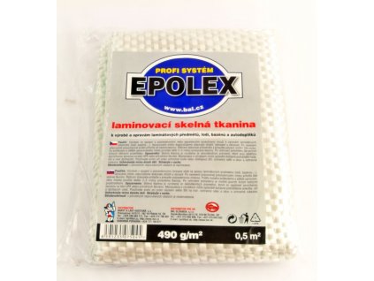 BAL EPOLEX hrubá skelná tkanina 490 g 0,5 m2