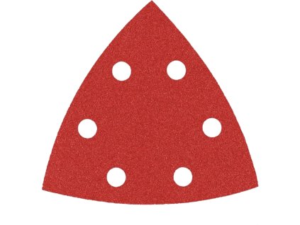 SMIRDEX 330 Delta brusný papír 95x95x95 mm 6 děr P40 suchý zip