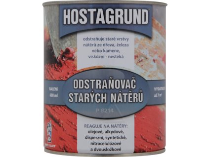 Barvy a laky Hostivař P 8214 odstraňovač starých nátěrů 600 ml