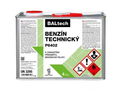 Barvy a laky Hostivař P 6402 technický benzín 4 litry