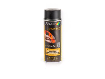 MoTip Sprayplast snímatelná fólie matný černý sprej 400 ml