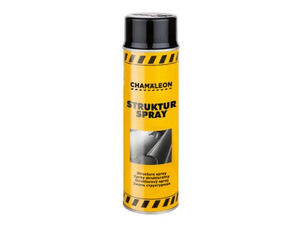 CHAMÄLEON sprej na plasty strukturový černý 500 ml