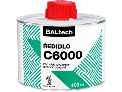 Barvy a laky Hostivař C 6000 nitrocelulozové ředidlo 400 ml