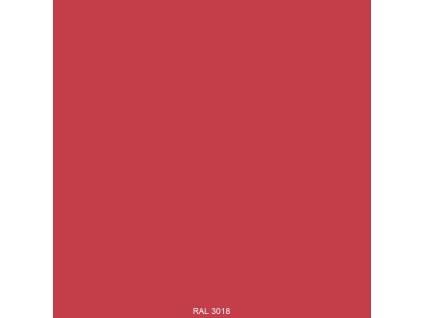 TELKYD T300 lesklý vrchní syntetický email odstín RAL 3018 Jahodová červená