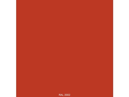 TELKYD T300 matný vrchní syntetický email odstín RAL 2002 Rumělková