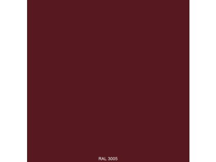 TELKYD T300 matný vrchní syntetický email odstín RAL 3005 Vínová červená