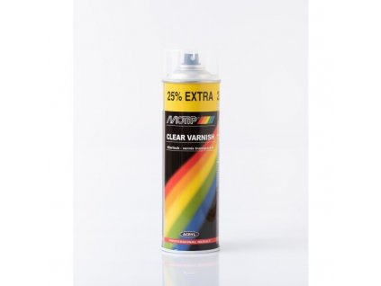 MoTip sprej akrylový bezbarvý lak lesklý 500 ml