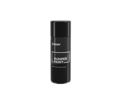 BODY BUMPER PAINT sprej černá barva na plast 400 ml