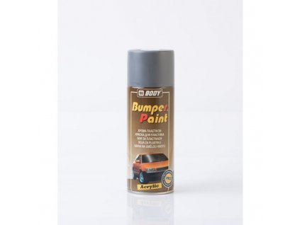 BODY BUMPER PAINT sprej šedá barva na plast 400 ml