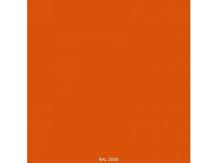 Akrylová barva ve spreji odstín RAL 2009 Dopravní oranžová matná 400 ml