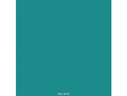 Akrylová barva ve spreji odstín RAL 5018 Tyrkysová modrá matná 400 ml