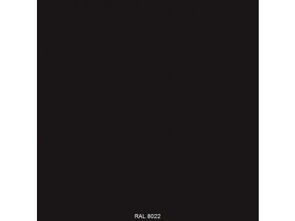 Akrylová barva ve spreji odstín RAL 8022 Černohnědá matná 400 ml