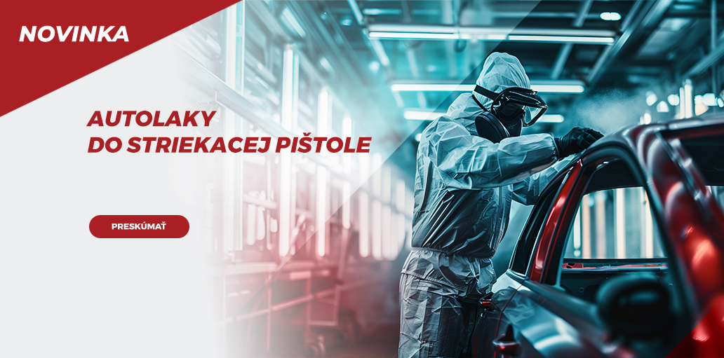 Autolaky do striekacej pištole