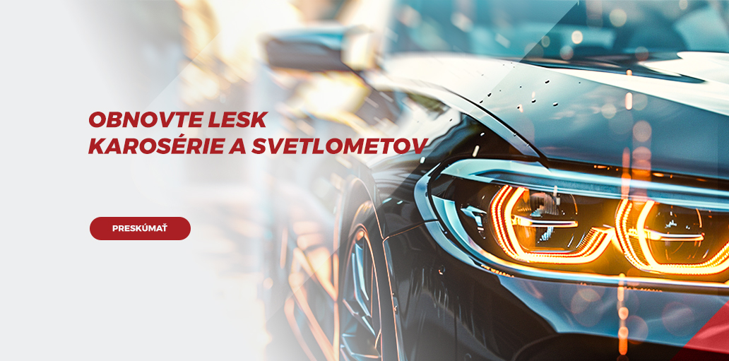 Obnovte lesk karosérie i svetlometov
