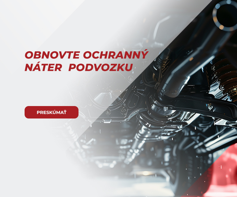 Obnovte si ochranný náter podvozka