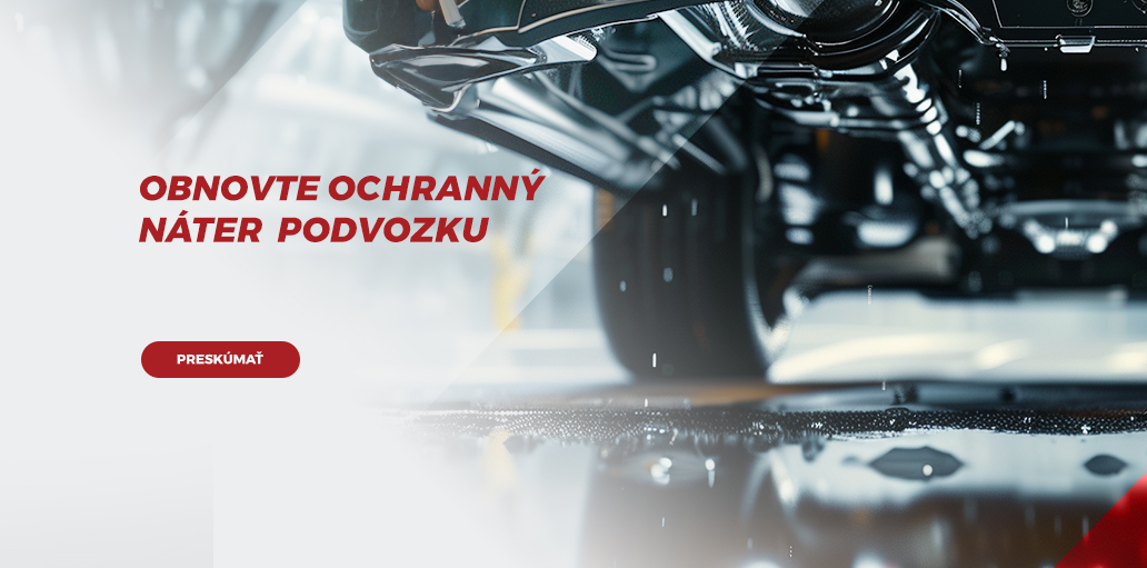 Obnovte si ochranný náter podvozka