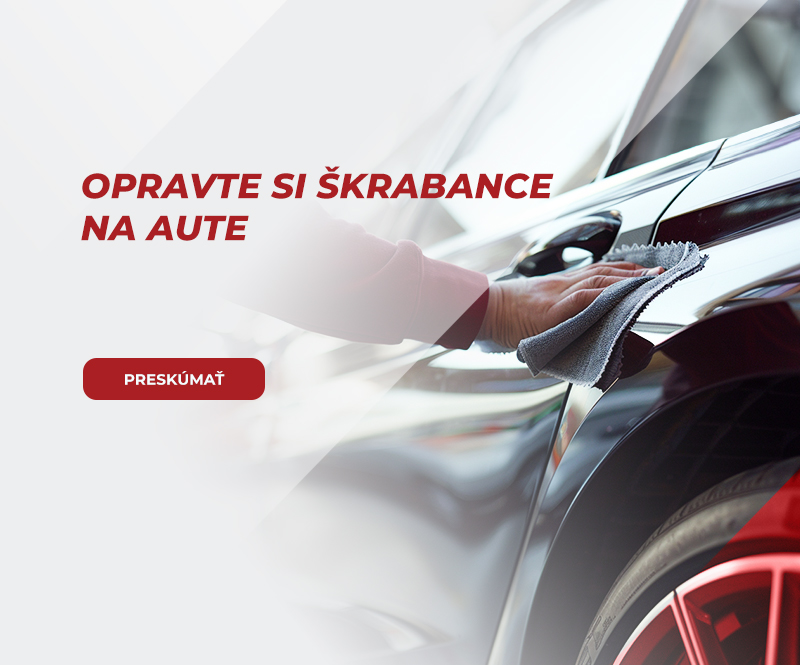 Opravte si škrabance na aute
