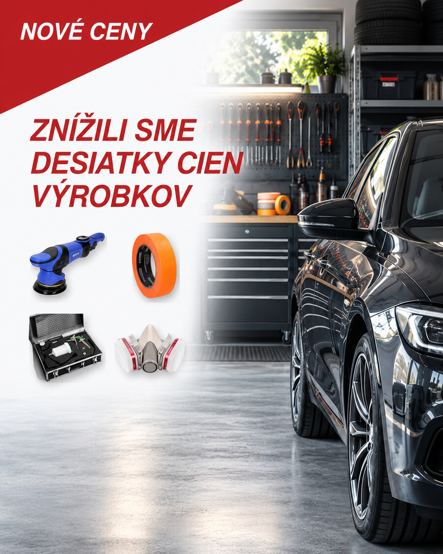 Znížili sme desiatky cien výrobkov ITALKO, SICCO, STARCHEM a BLUE-CAR