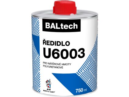 Barvy a laky Hostivař BALtech U 6003 polyuretánové riedidlo 750 ml
