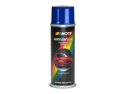 MoTip sprej akrylátový autolak ŠKODA 4590 modrá Dynamic 200 ml