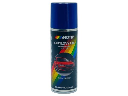MoTip sprej akrylátový autolak ŠKODA 4590 modrá Dynamic 200 ml