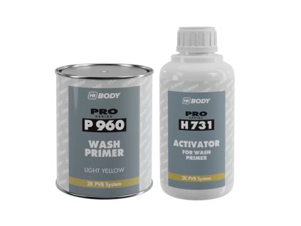 BODY 960 Wash Primer základná farba reaktívna 1 liter + 1 liter aktivátor