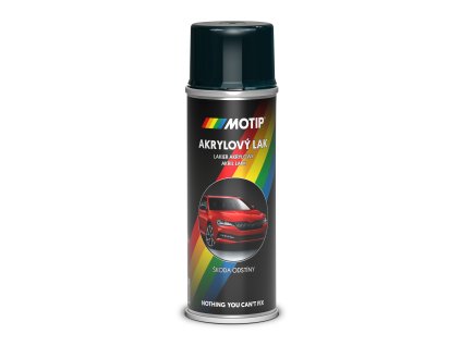 MoTip sprej akrylátový autolak ŠKODA 5550 zelená Petrol 200 ml