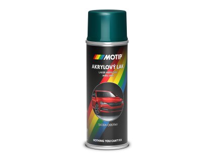 MoTip sprej akrylátový autolak ŠKODA 9595 zelená smaragdová metalíza 200 ml