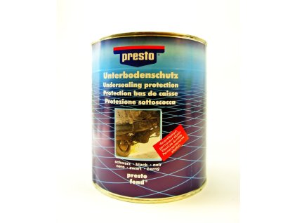 PRESTO náter na podvozky čierny bitumen 2,5 kg