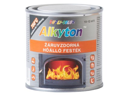 ALKYTON strieborná žiaruvzdorná farba 250 ml